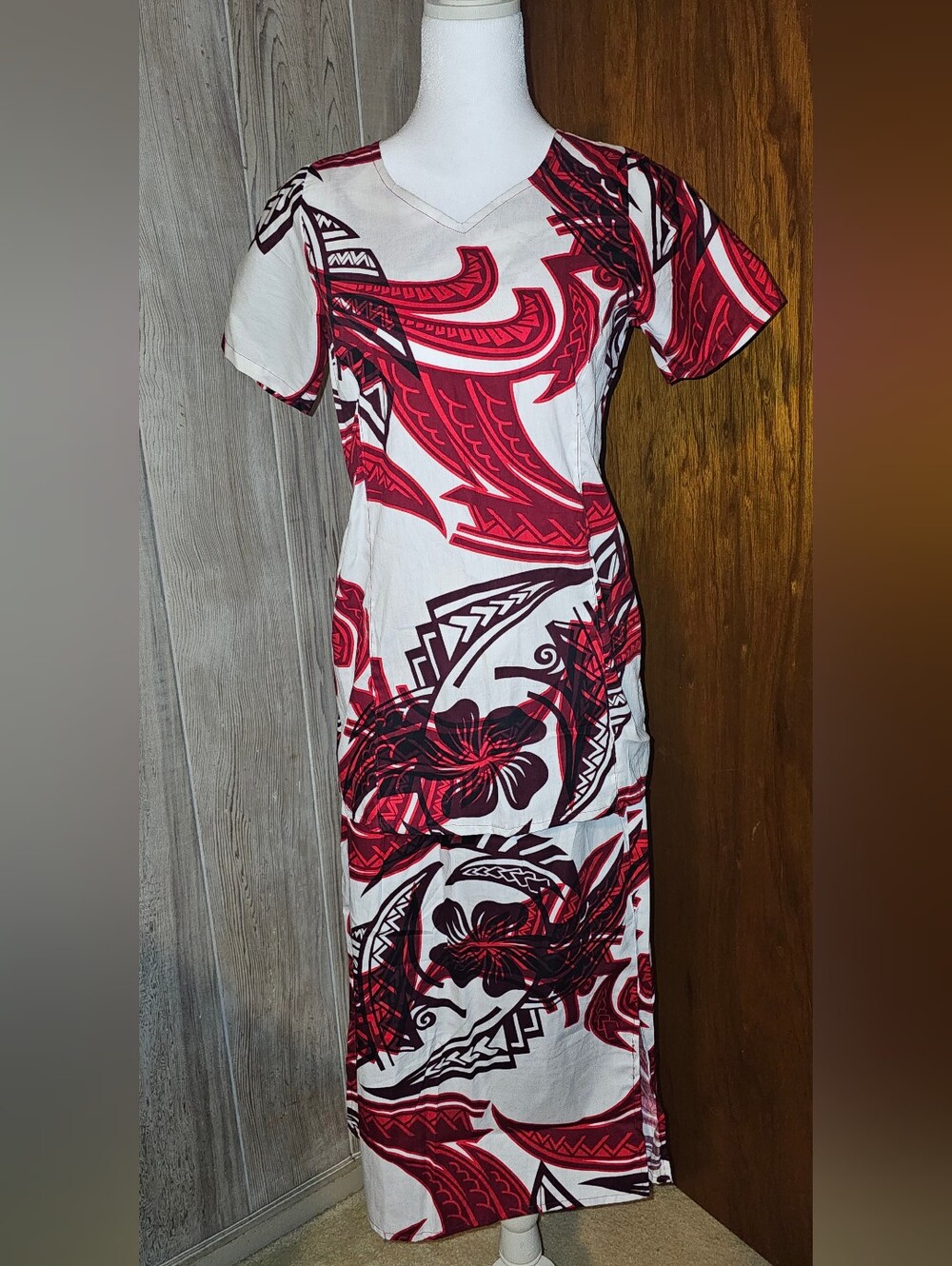 Samoan Polynesian Puletasi Womens Or Girls - 2 Piece Set Skirt/top Dress